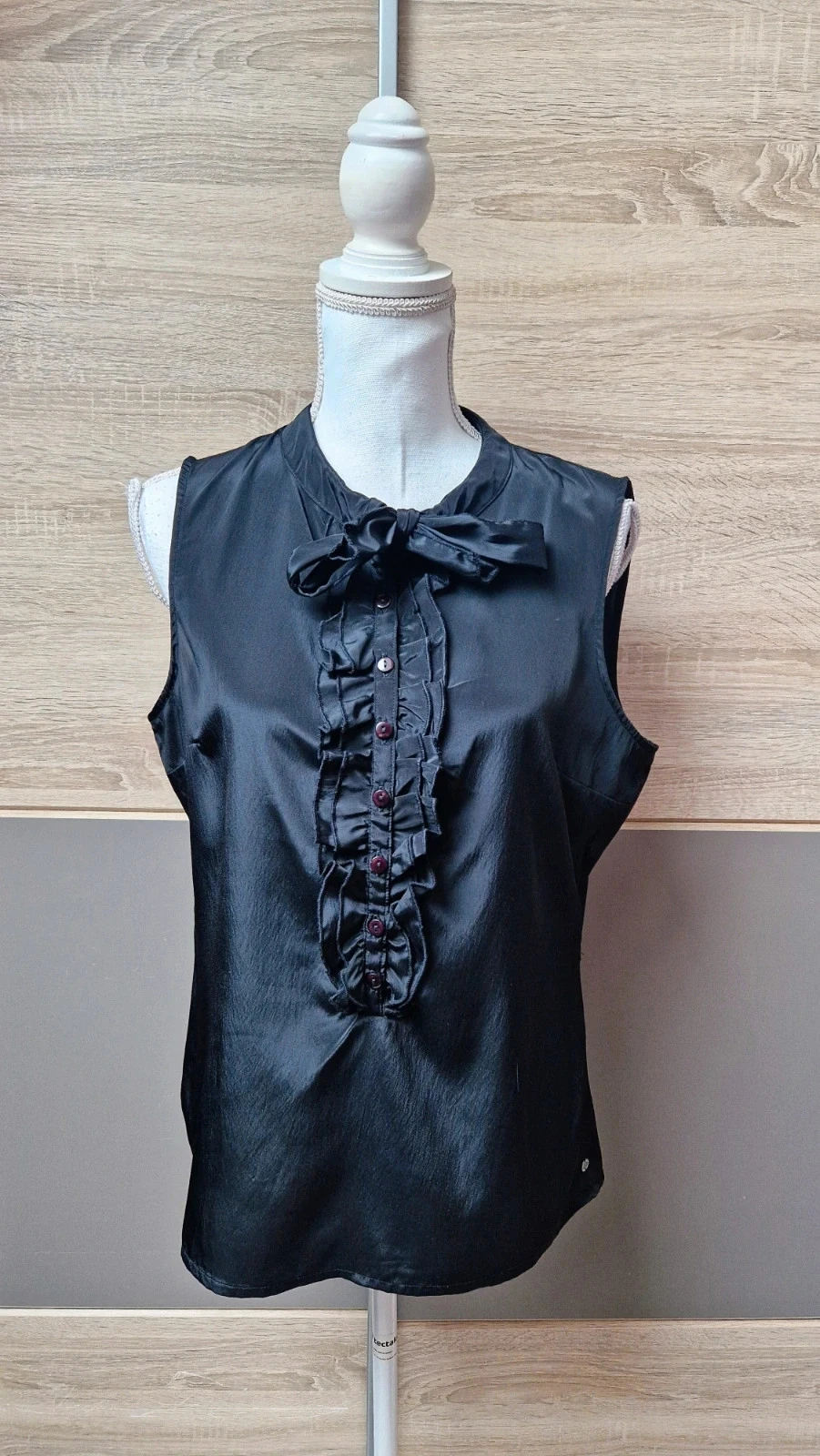 Blouse effet satiné